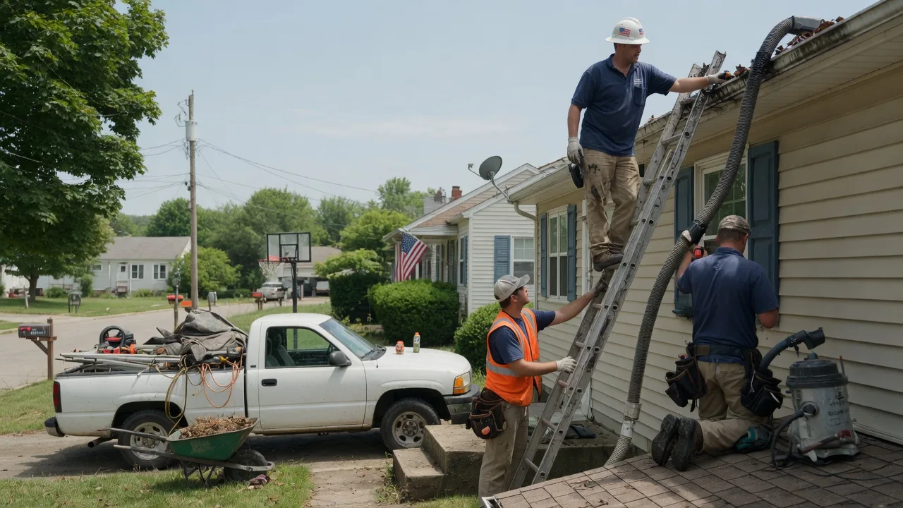 Gutter Installation in East Springfield, OH near me